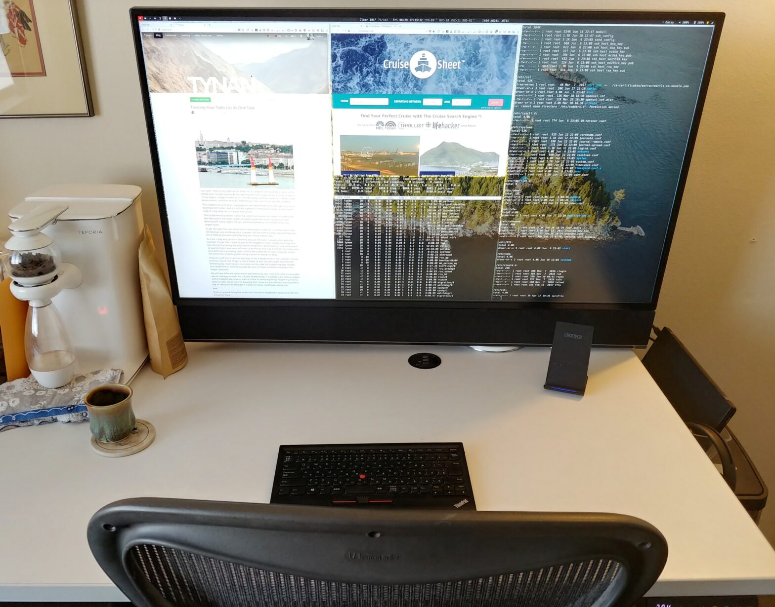 My Unusual Computer Setup